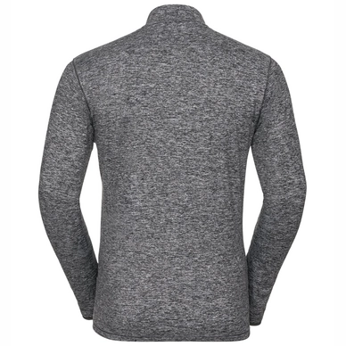 Vest Odlo Midlayer Full Zip Alagna Men Black Melange