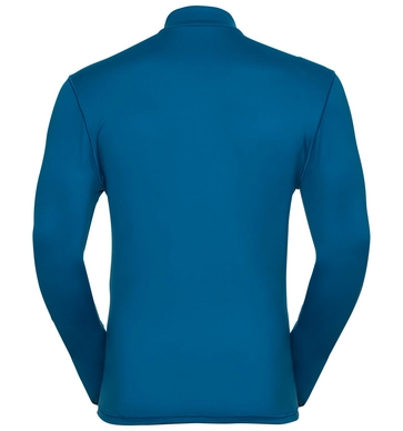 Vest Odlo Midlayer Full Zip Alagna Men Mykonos Blue