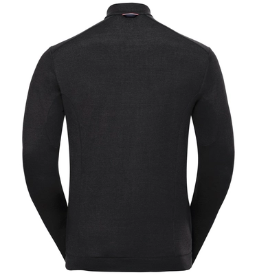 Vest Odlo Men Midlayer Full Zip Sierra Zip In Black