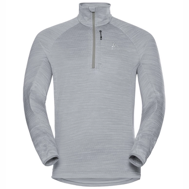 Sweatshirt Odlo Men Midlayer 1/2 Zip Steam Grey Melange