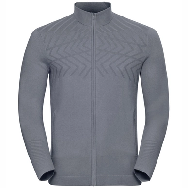 Fleecejacke Odlo Midlayer Full Zip Unity Kinship Grey Melange Herren