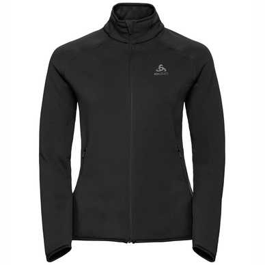 Sweatshirt Odlo Women Midlayer Full Zip Carve Warm Black