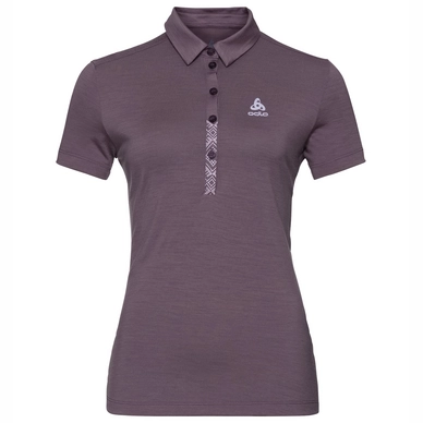 Poloshirt Odlo S/S Shelby Vintage Violet Damen
