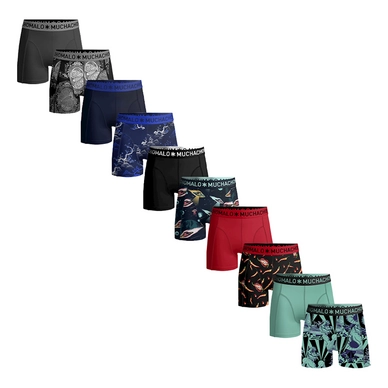 Boxershorts Muchachomalo Men Solid Print (10-delig)