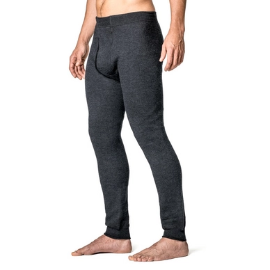 Ondergoed Woolpower Men Long Johns with Fly Protection 400 Anthracite_2