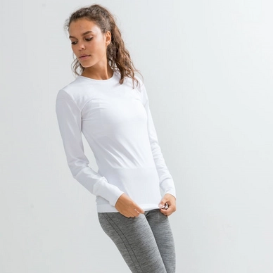 Ondershirt Craft Women Fuseknit Comfort RN LS White_6