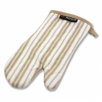 Keukenhandschoen KOOK Streep Beige