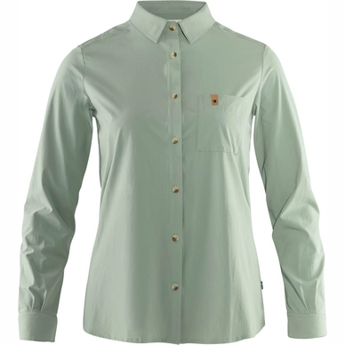 Chemise Fjällräven Women Övik Lite Shirt LS Sage Green