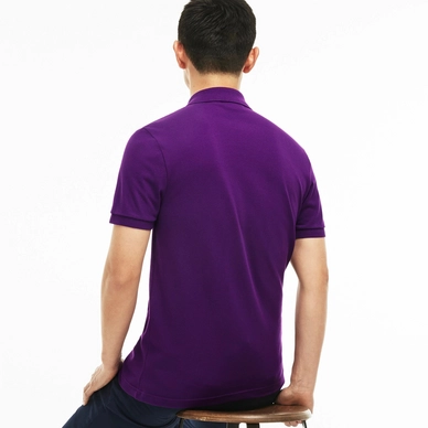 Polo Lacoste Slim Fit Stretch Pique Purple