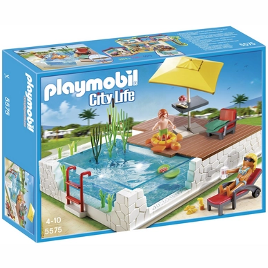 Playmobil Zwembad Met Terras 5575