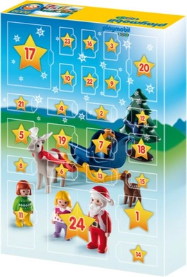 Playmobil 1.2.3 Adventskalender Kerst Op De Boerderij