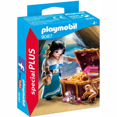 Playmobil Piratenvrouw Met Schatkist