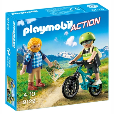 Playmobil Wandelaar En Mountainbiker
