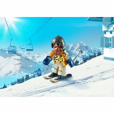 Playmobil Skiër Op Snowblades