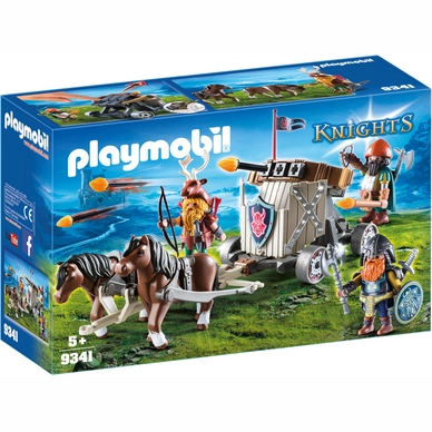 Playmobil Mobiele Ballista Met Ponys En Dwergen
