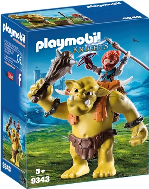 Playmobil Reuzentrol Met Soldatendwerg