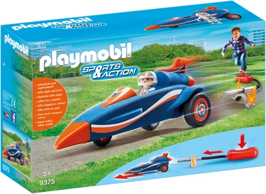 Playmobil Piloot Met Autoraket