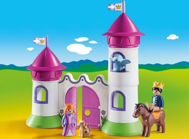 Playmobil Kasteelpoort Met Koningskoppel