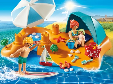 Playmobil Familie Aan Het Strand