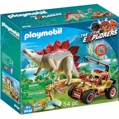 Playmobil Explorersbuggy Met Stegosaurus