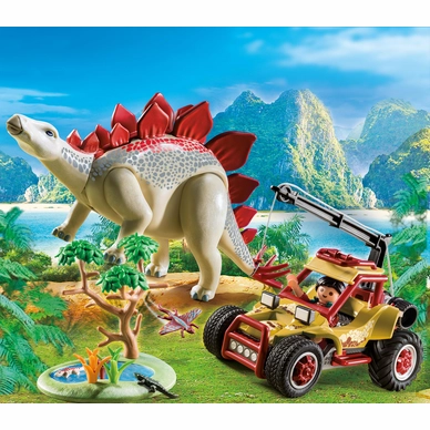 Playmobil Explorersbuggy Met Stegosaurus