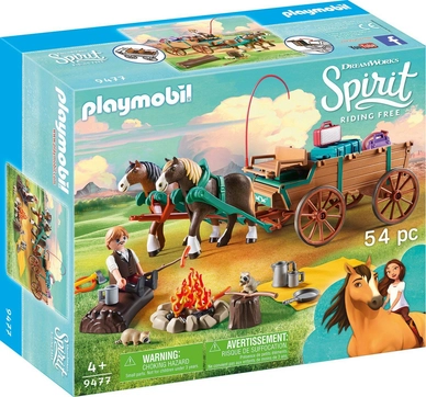 Playmobil Lucky`S Vader En Wagen