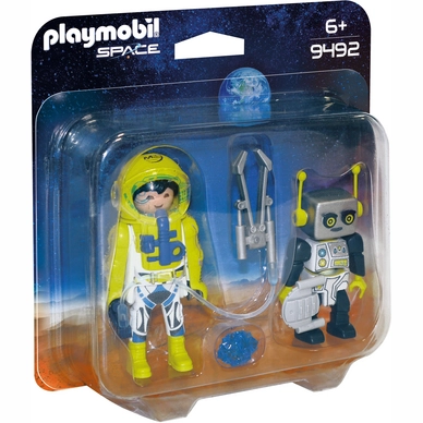 Playmobil Duopack Astronaut und Roboter