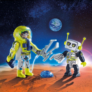 Playmobil Duopack Astronaut En Robot