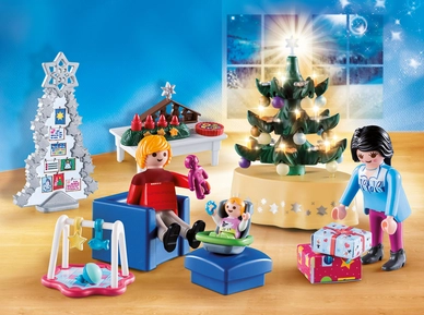 Playmobil Woonkamer In Kerststijl
