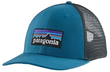 Casquette Patagonia Unisex P6 Logo LoPro Trucker bleu Steller