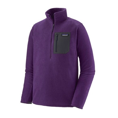 Pullover Patagonia R1 Air Zip Neck Purple Herren