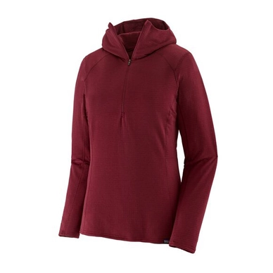 Jumper Patagonia Women's Cap TW Zip Neck Hoody Jumper Roamer Red Light Roamer Red X Dye