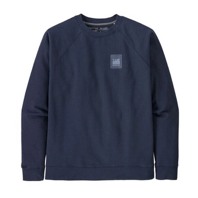 Jumper Patagonia Men's Alpine Icon Regenerative Organic Certified Cotton Crew S New Navy