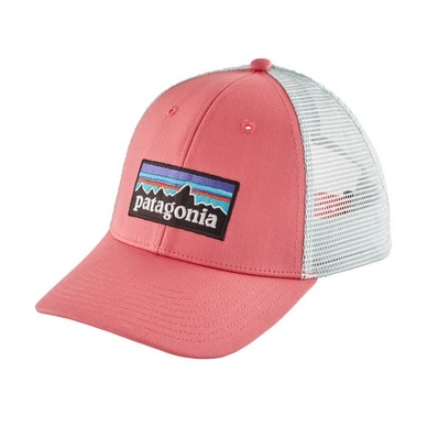 Pet Patagonia P-6 Logo LoPro Trucker Hat Sticker Pink