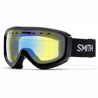 Skibrille Smith Prophecy OTG Black Rahmen Yellow Sensor Mirror Scheibe