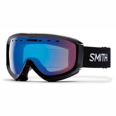Masque de Ski Smith Prophecy Otg Black / ChromaPop Storm Rose Flash