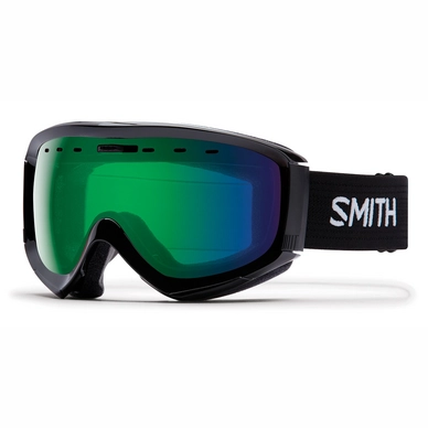 Masque de Ski Smith Prophecy Otg Black / ChromaPop Everyday Green Mirror