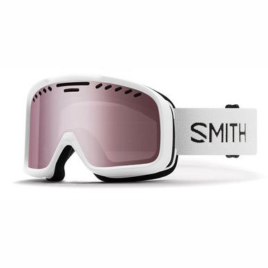 Masque de Ski Smith Project White / Ignitor Mirror