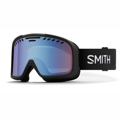 Masque de ski Smith Project Black / Blue Sensor Mirror Noir