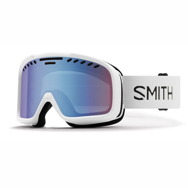 Masque de ski Smith Project White / Blue Sensor Mirror Blanc