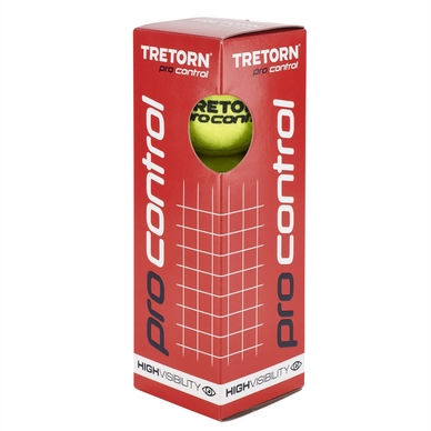 Tennisball Tretorn Pro Control (3er-Pack)