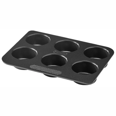 Muffin Tray Pyrex Magic Black (6 Muffins)