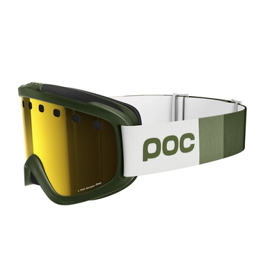 Ski Goggles POC Iris Stripes Methane Green