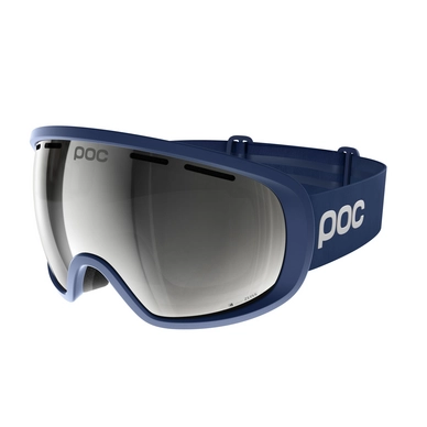 Ski Goggles POC Fovea Clarity Comp AD Lead Blue Spektris Silver