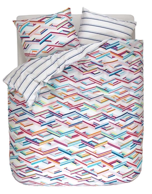 Taies d'oreiller Esprit Pahoa Multi Satin de Coton (50 x 75 cm)