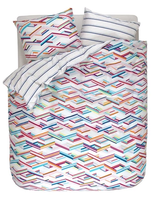 Taies d'oreiller Esprit Pahoa Multi Satin de Coton (65 x 65 cm)