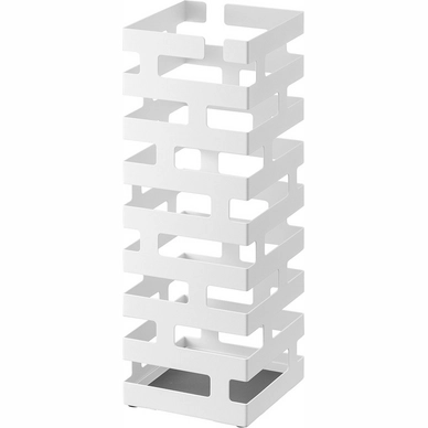 Regenschirmständer Yamazaki Square White 22