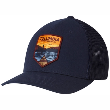 Cap Columbia Columbia Mesh Ballcap Collegiate Navy Water Patch S/M