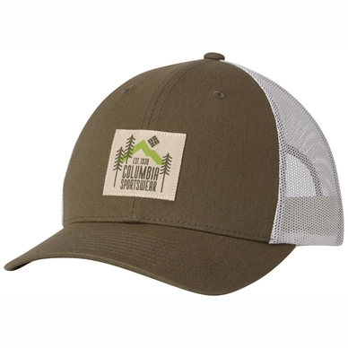 Pet Columbia Columbia Mesh Snap Back Peatmoss Evergreen Patch