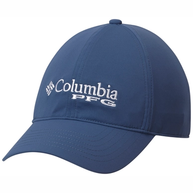 Pet Columbia PFG Mesh Snap Back Ball Cap Night Tide Red Fish